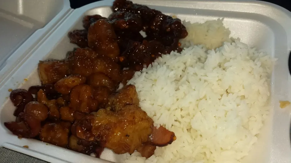 Orange Chicken With Bacon, Beijing Beef|Christian J. Torres Cañarteさん