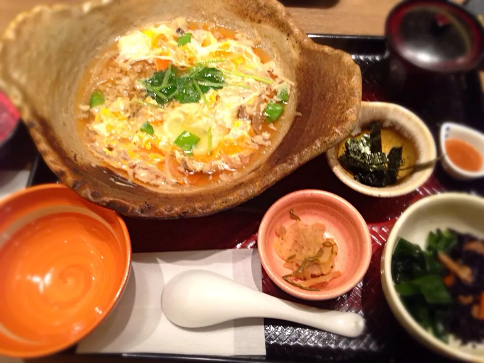 大戸屋☆五穀ご飯のたまご雑炊|こぺ こぺちさん