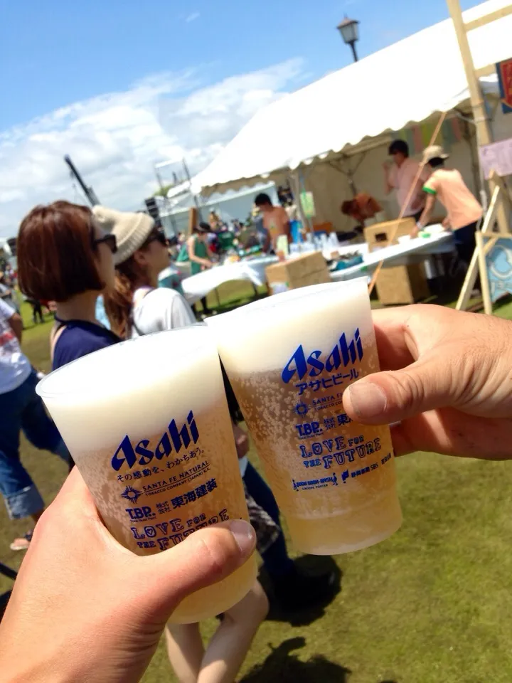 ✨人生初野外フェス🍻|中さんさん