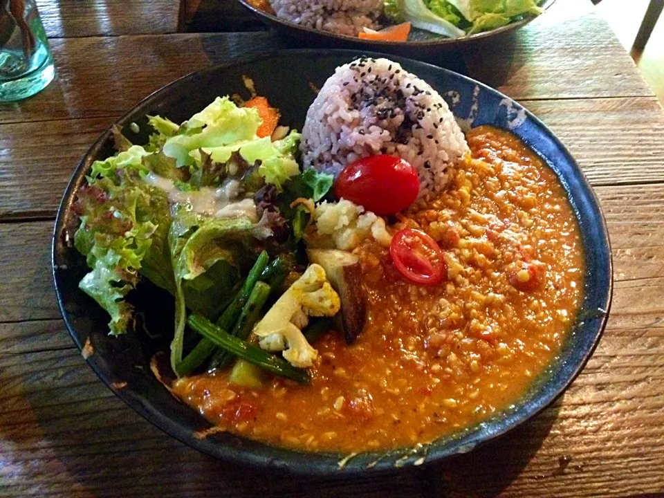 季節の野菜と酒粕カレーランチ|chamifumiさん