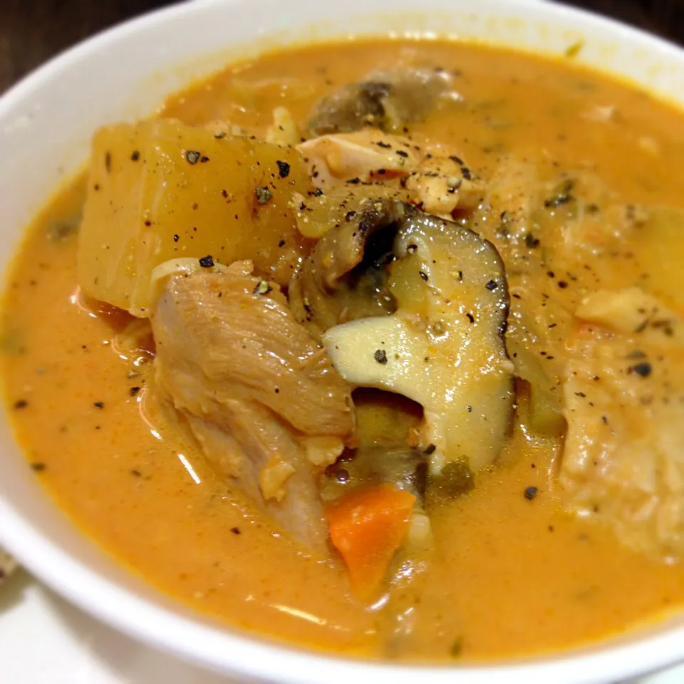 Snapdishの料理写真:Chicken Mushroom Ragout|Jeremy Khooさん