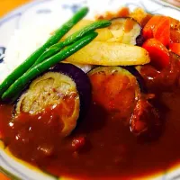 Snapdishの料理写真:夏野菜カレー|橋田 いづみさん