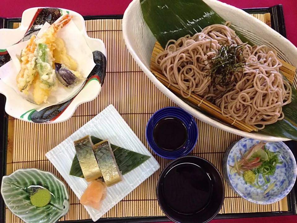 ゴールデンバレーゴルフ倶楽部の蕎麦膳|ごはんできたよ〜さん