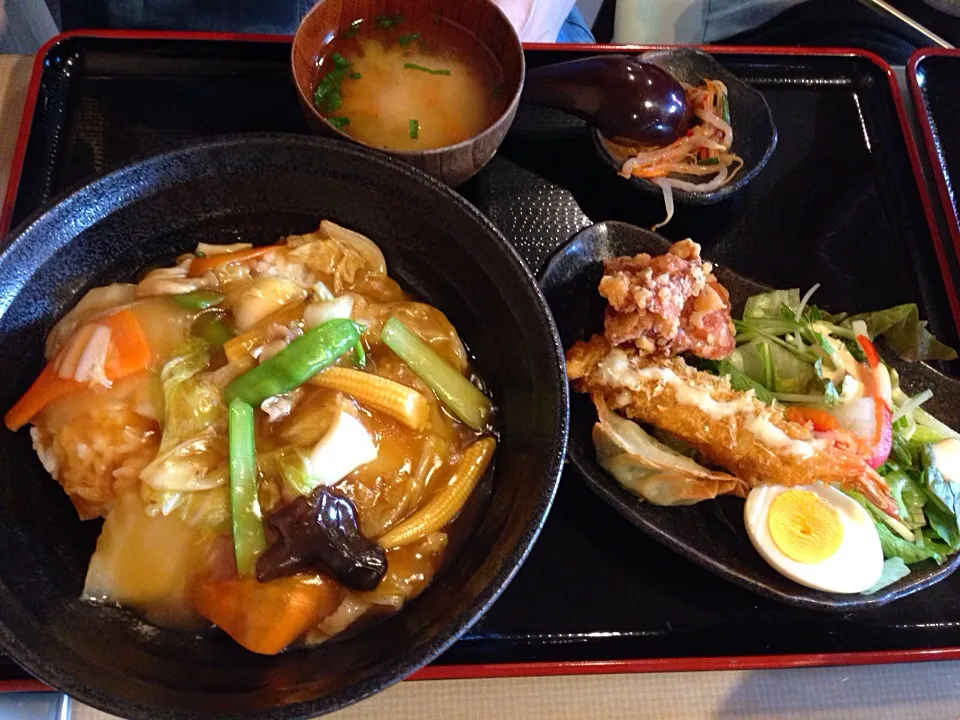 中華飯定食〜😳😳😳|きのすけ〜さん