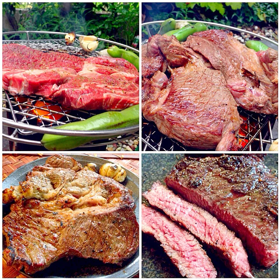 Charcoal-grilled steak🍖炭火焼きｽﾃｰｷ|🌈Ami🍻さん