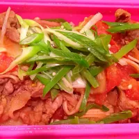 Snapdishの料理写真:豚肉のじゃがトマト煮込み|Kyoko Horieさん