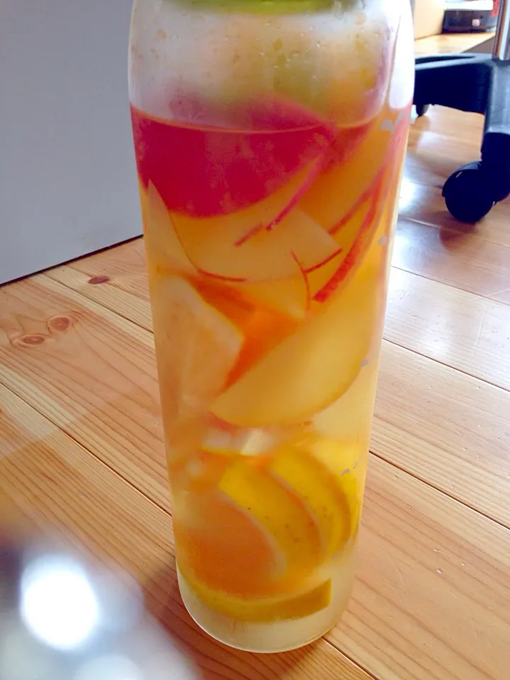 ミラクルフルーツ水♡ソーダストリームで炭酸入れたら最高（≧∇≦）|あいさん