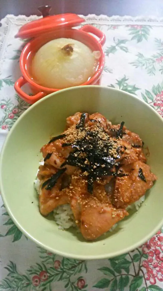 鶏肉のしょうが焼きどーーーん♪|ゆっこさん