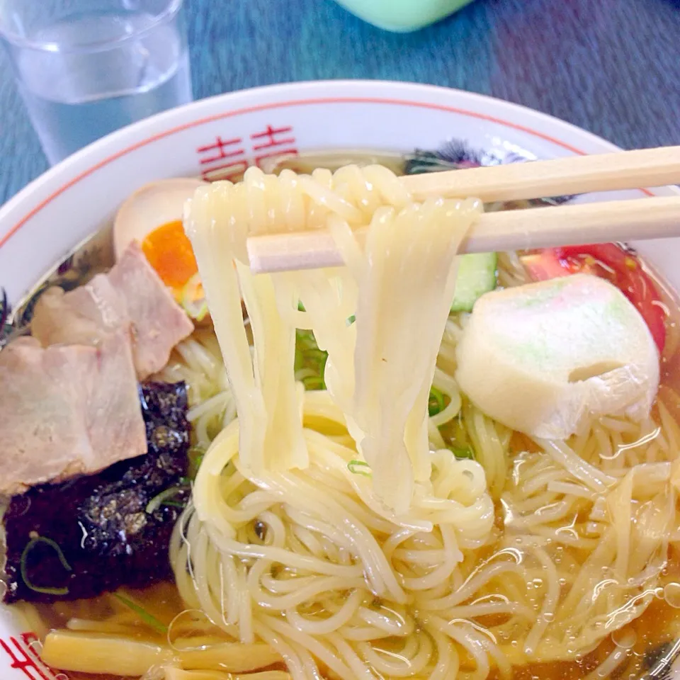 冷やしラーメンの麺|黒澤 真生さん