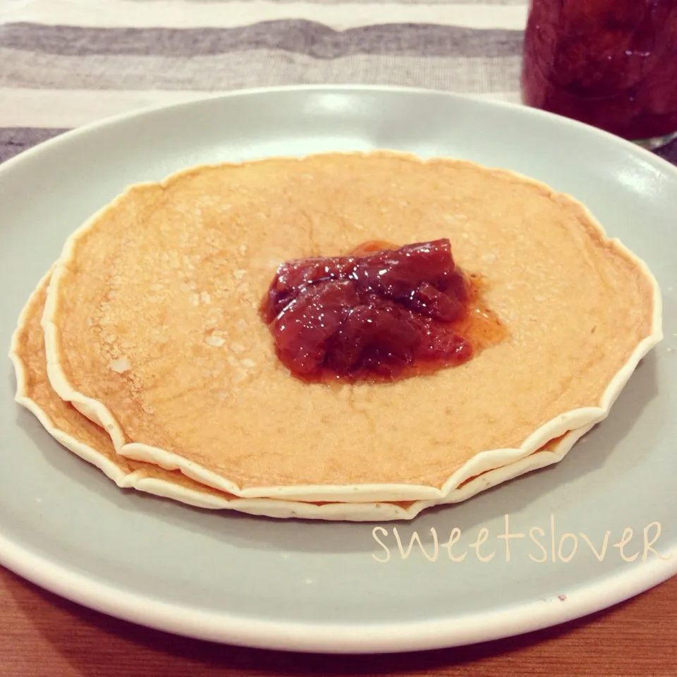 月イチpancake☺︎|くぅさんさん