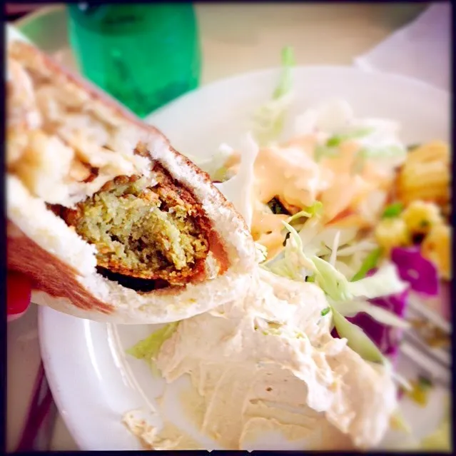 Falafel with humus|RebeccaH💟さん