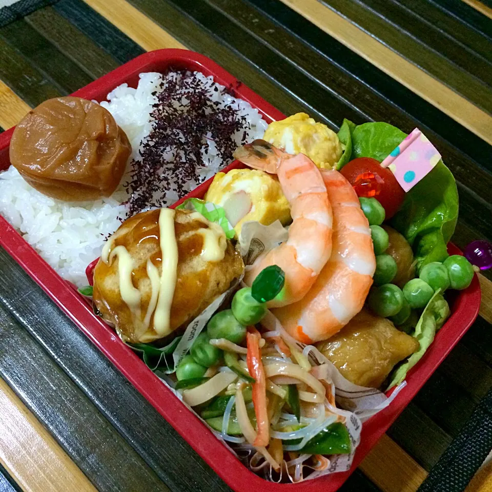 Snapdishの料理写真:2014.6.9のお弁当(^^)|meguさん