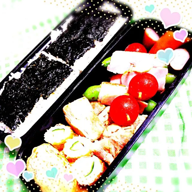 Snapdishの料理写真:6月9日 息子弁当|さとりさん