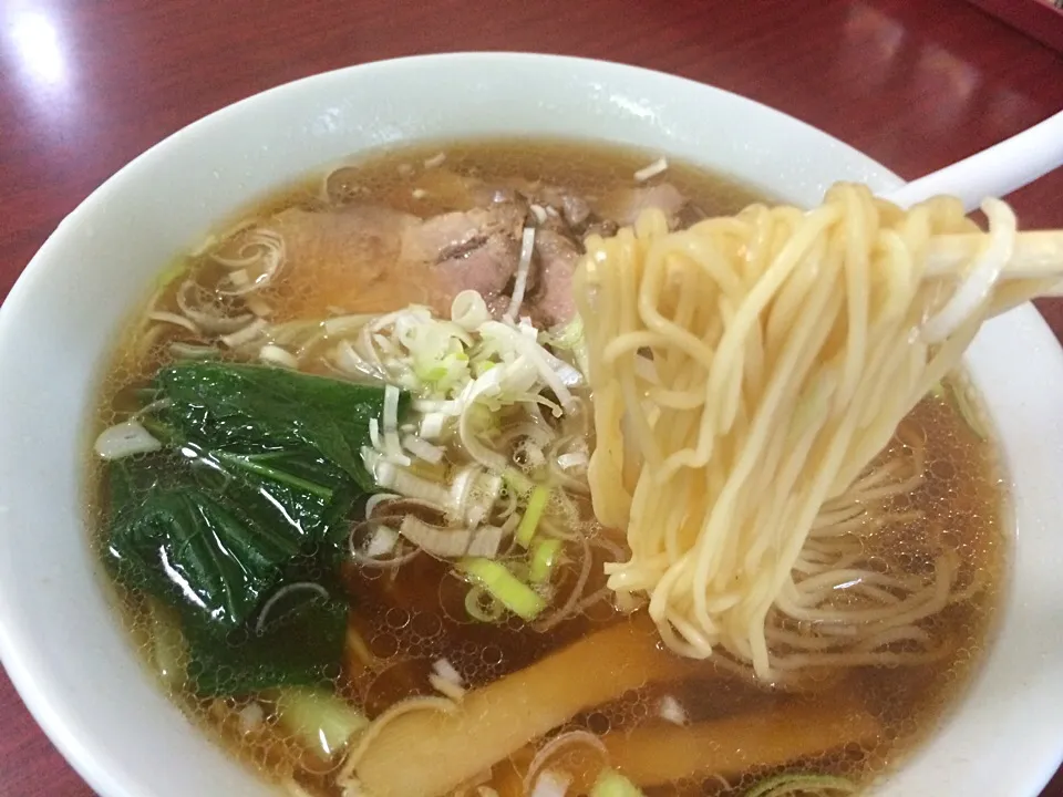 Snapdishの料理写真:昔ながらのチャーシュー麺@神田・栄屋ミルクホール|juneshunさん