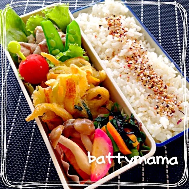 茹で豚くん弁当〜☆battymamaのしあわせになるお弁当〜☆|ばってぃーまま＠♪さん