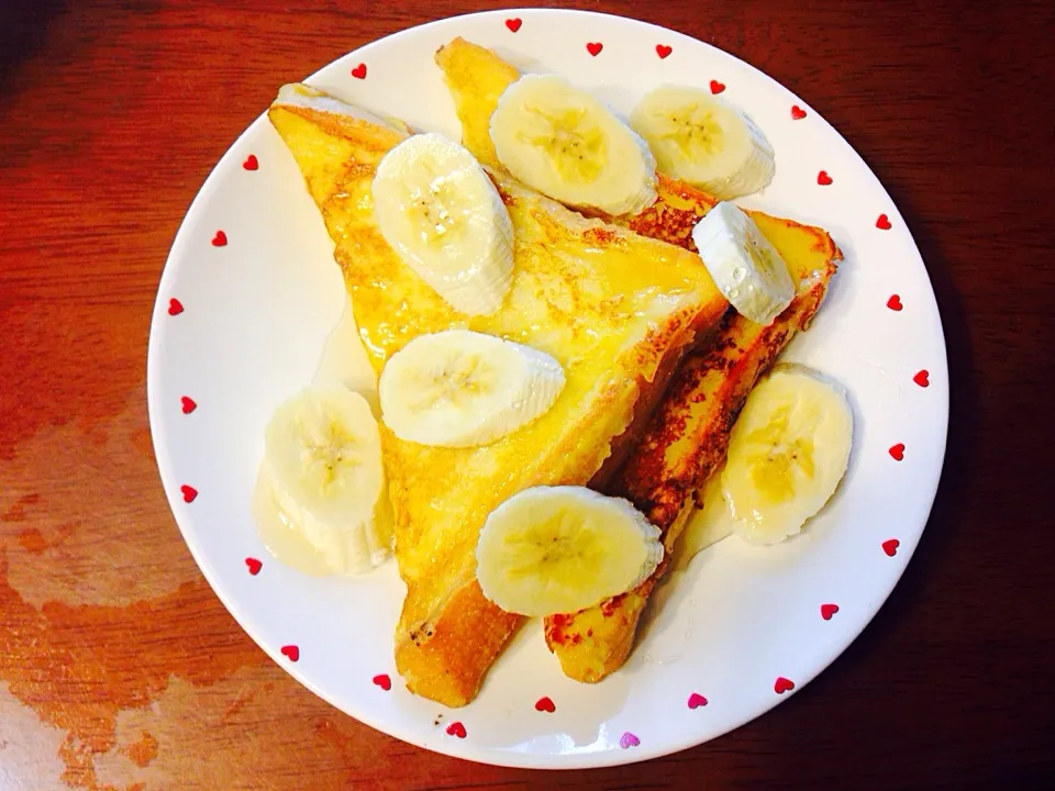 Snapdishの料理写真:Banana French toast|ashtongurlさん