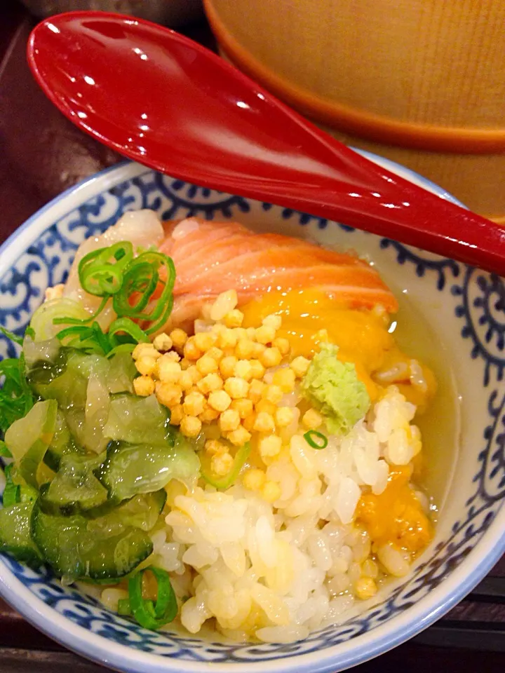 おひつご飯からの出汁茶漬け|あつしさん