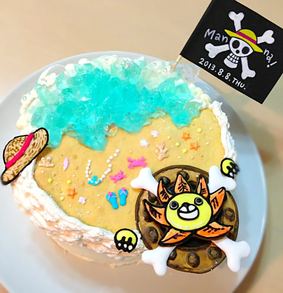 Snapdishの料理写真:それゆけサニー号！ケーキ|Marina  Kajinoさん