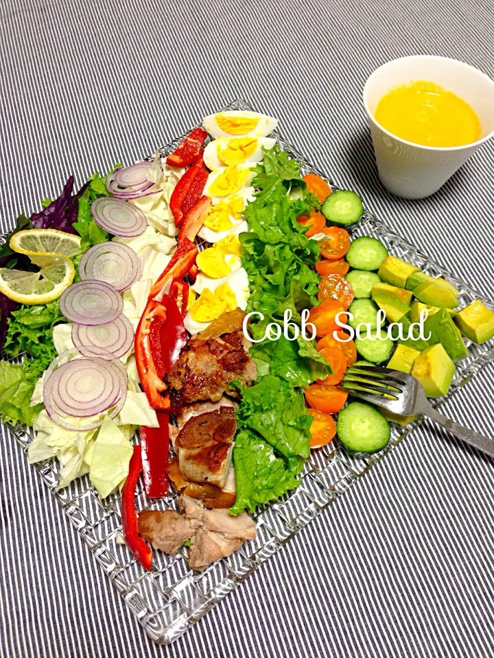 Snapdishの料理写真:コブサラダ 🍋 Cobb Salad|thanksanさん