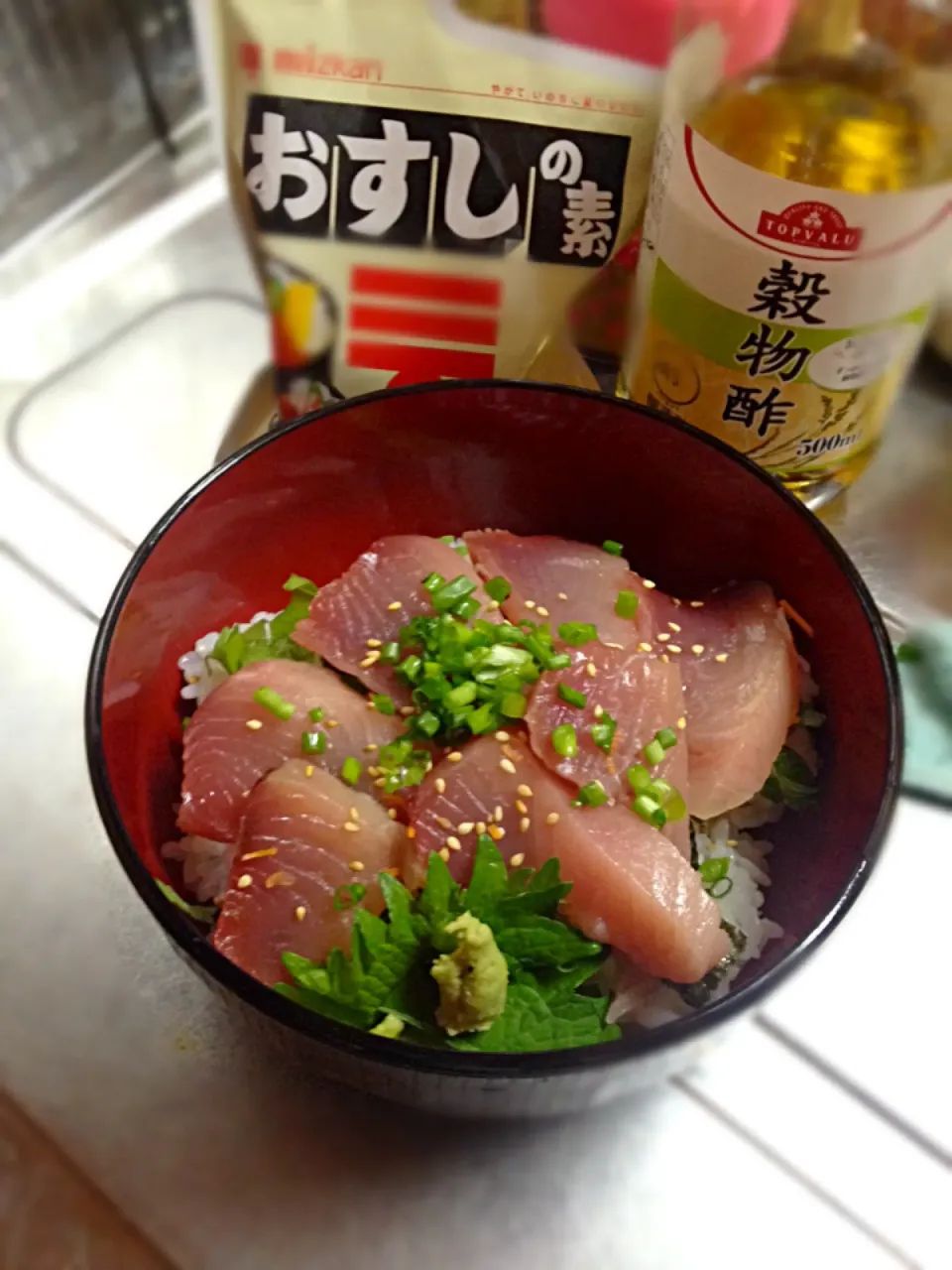 自宅で鉄火丼|みちるさん