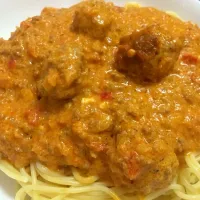 meatball spaghetti❤️|ikeda cristinaさん