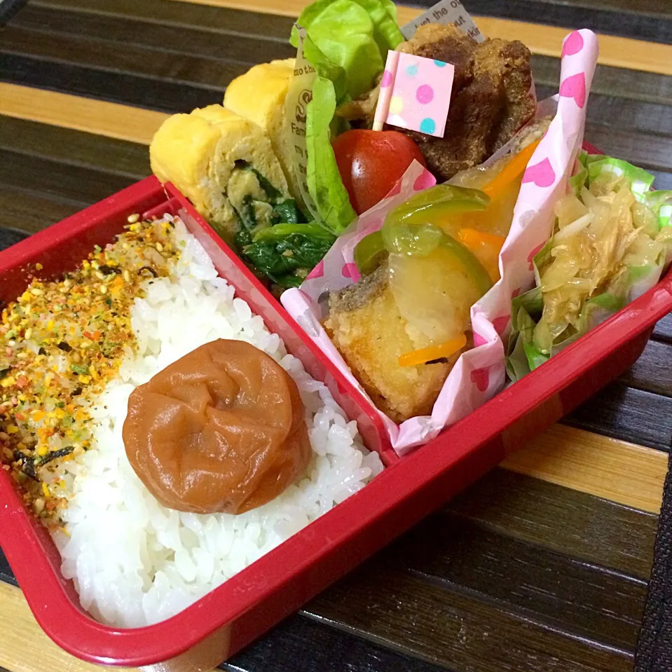 Snapdishの料理写真:2014.6.10のお弁当(^^)|meguさん