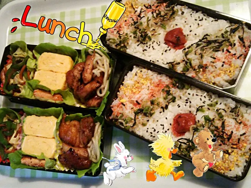 Snapdishの料理写真:今日のお弁当🍱|Yukimiさん