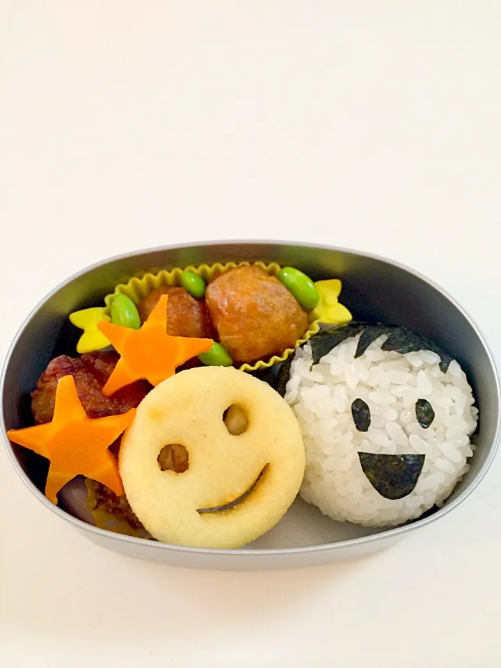 Snapdishの料理写真:たっくんニコニコ弁当|nononoさん