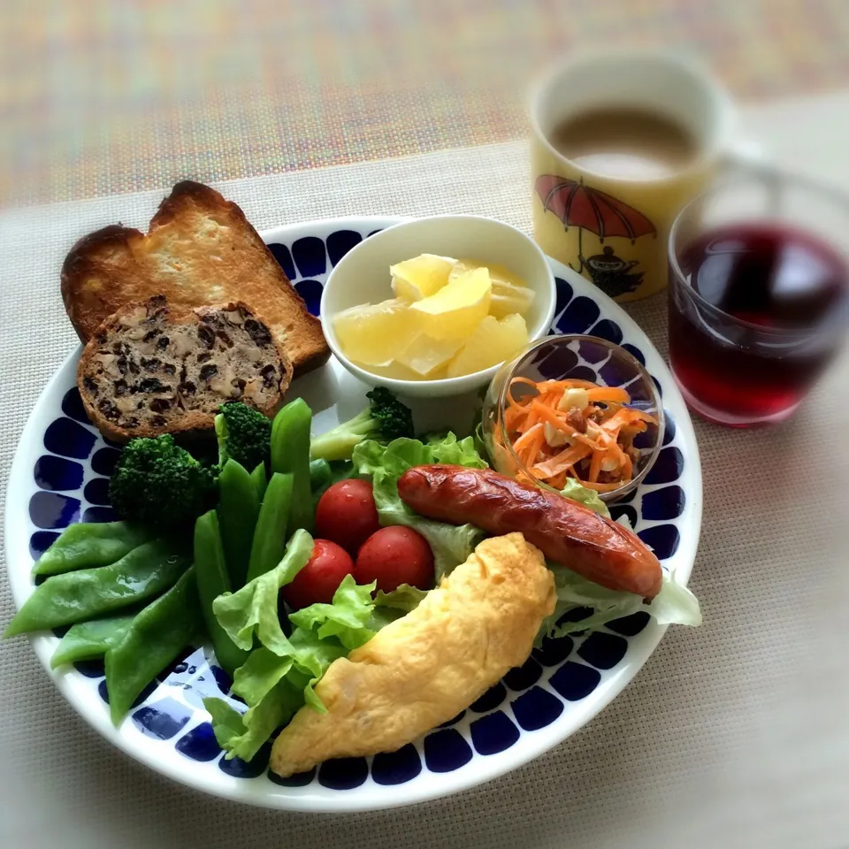 今日の朝ごはん|ぺんぎんさん