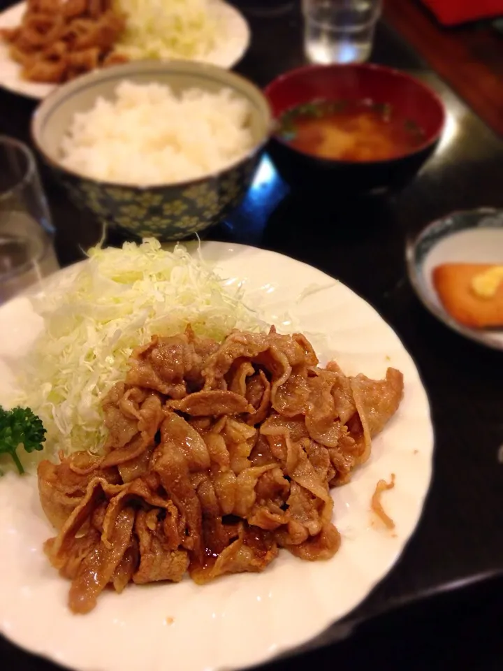 生姜焼き定食|coichiさん