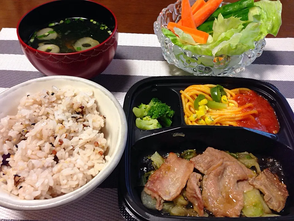 豚肉な生姜焼きセット|愛ペガさん