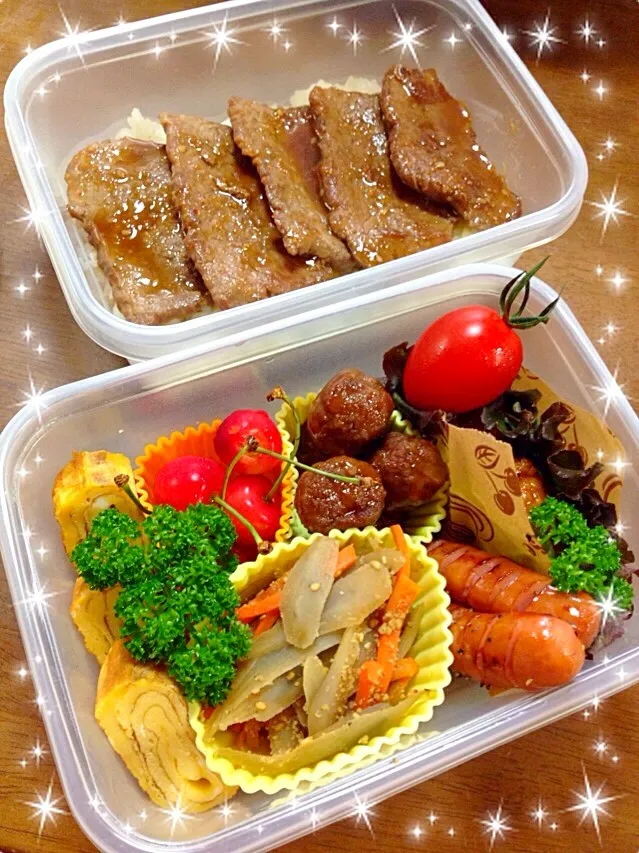 息子の塾弁当！|みきさん