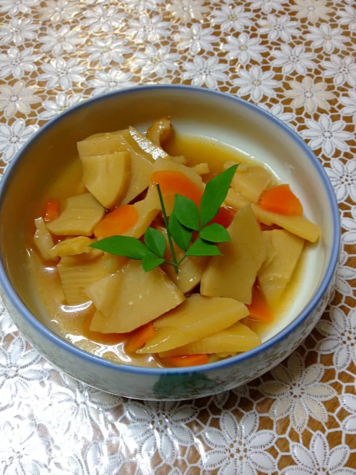 忘れた頃に、竹の子の煮物〜|カフェアジアンさん