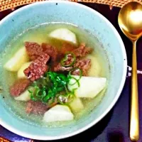 소고기 감자국(Beef & potato soup)