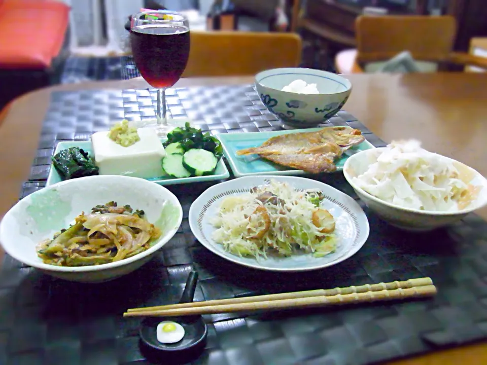 Snapdishの料理写真:🍷今夜の家ご飯🍚|マニラ男さん