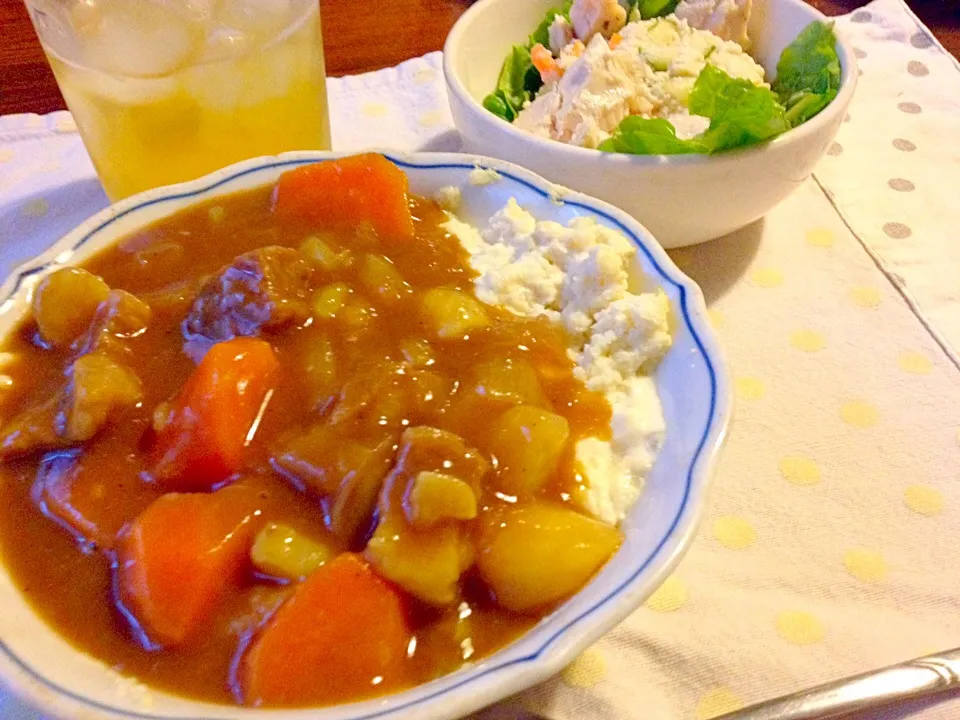 正しいカレーをおから豆腐ご飯に|mari miyabeさん