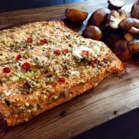 Baked salmon