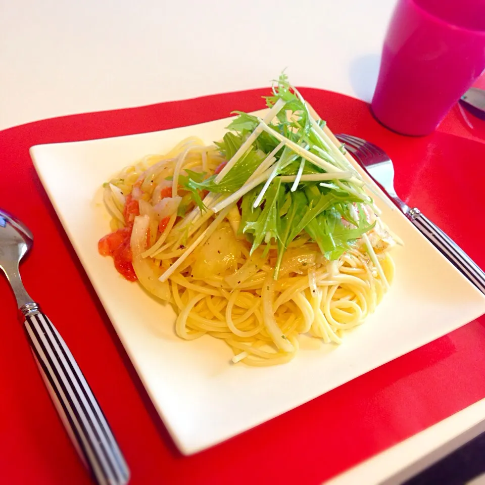 トマトとツナの冷製パスタ|pp❥さん