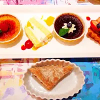 「dessert medley 」desserts de l'occitane トーマルシェ/タル/ブリュレ|Pixie Dustさん