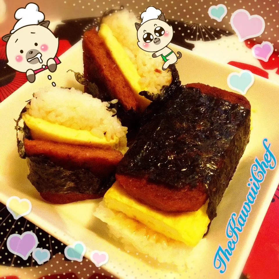 Teriyaki Spam & Egg Musubi|SnowConeさん