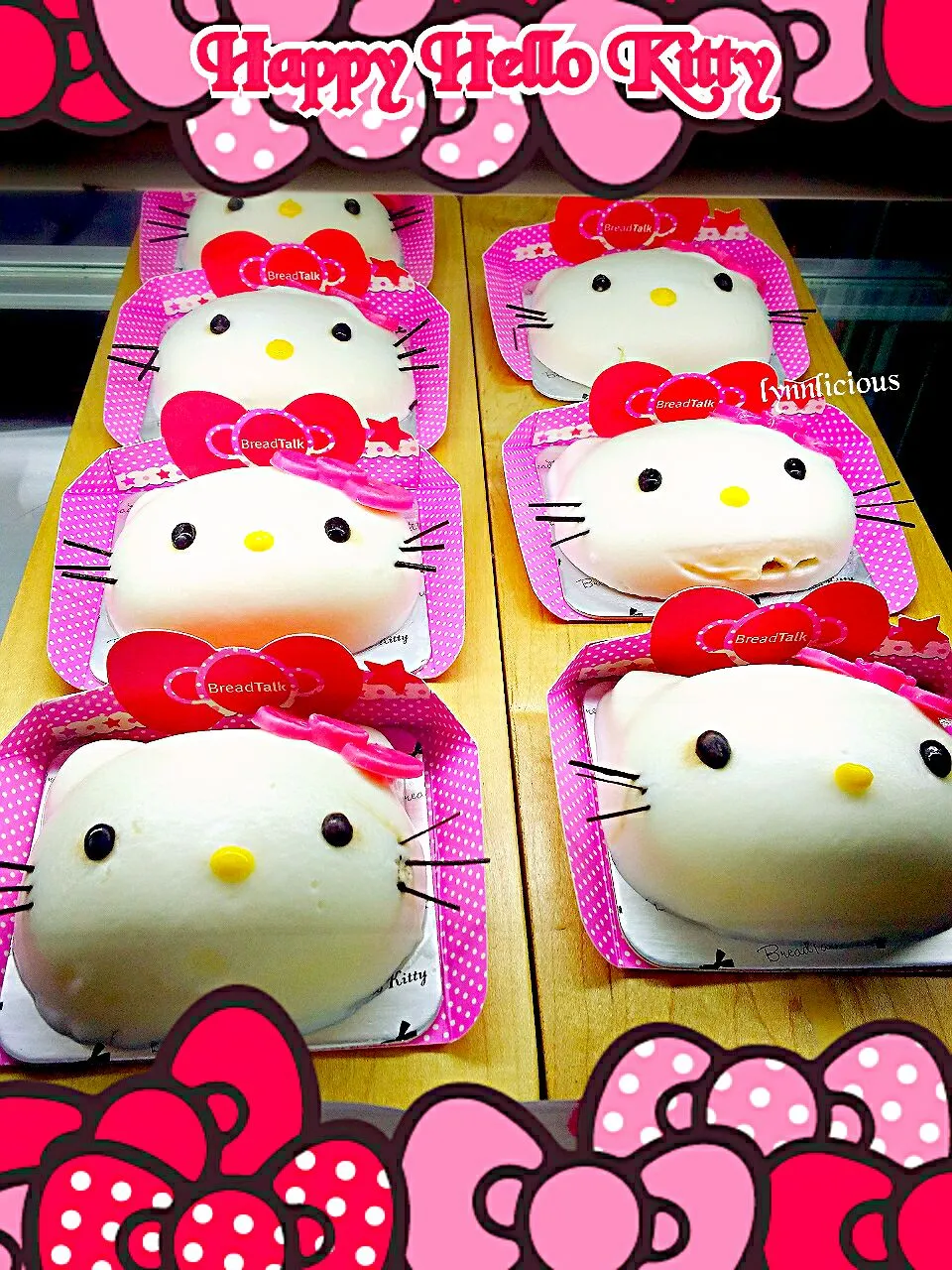 💋Cute Hello Kitty Buns💗🍒🌷|🌷lynnlicious🌷さん