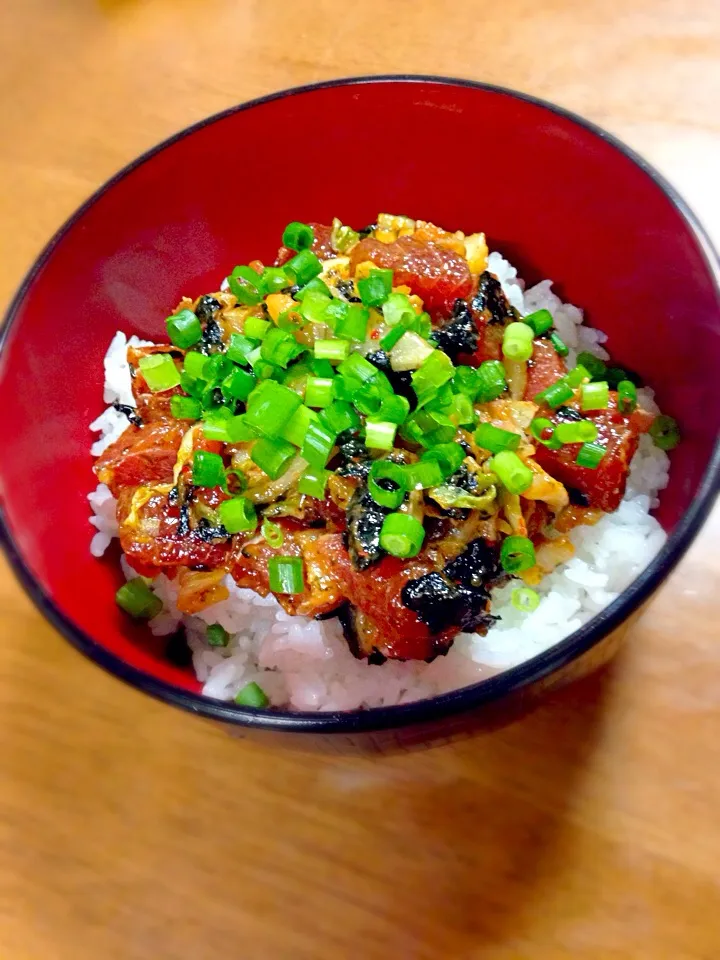 マグロキムチ丼|JOさん