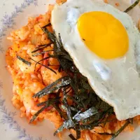 Kimchi seafood rice|Kim Keeさん