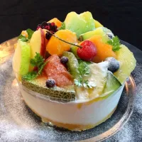 Snapdishの料理写真:カルピスムースのケーキ