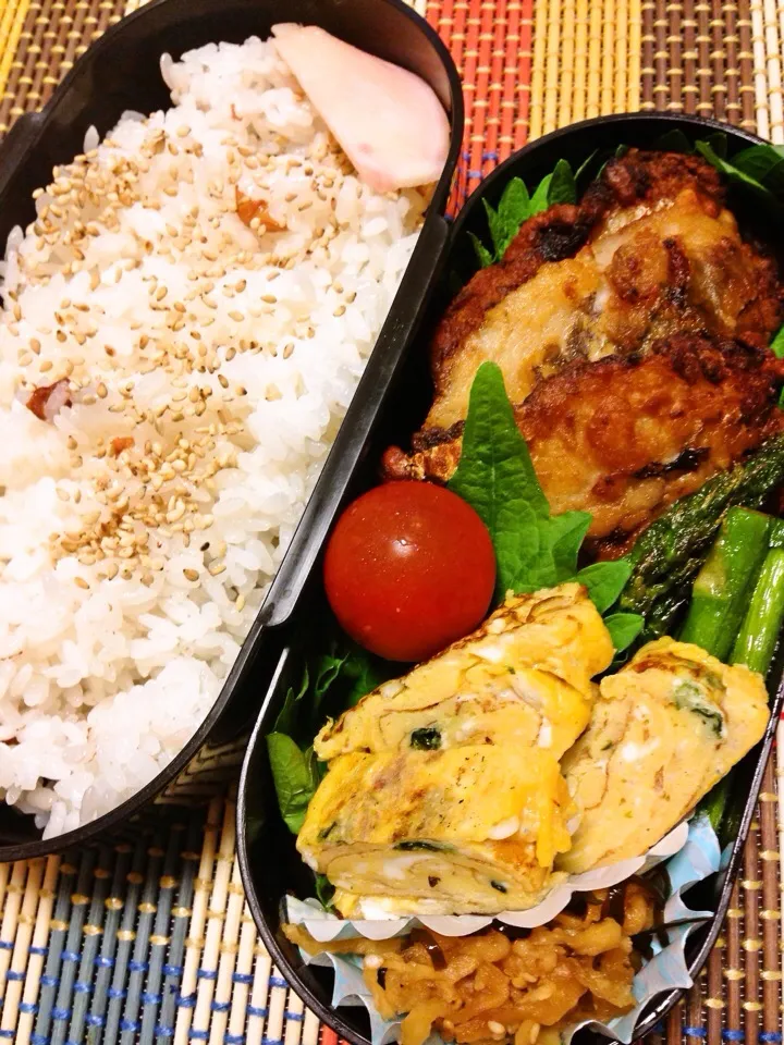 Snapdishの料理写真:0611 今日のパパお弁当|江口亜梨子さん