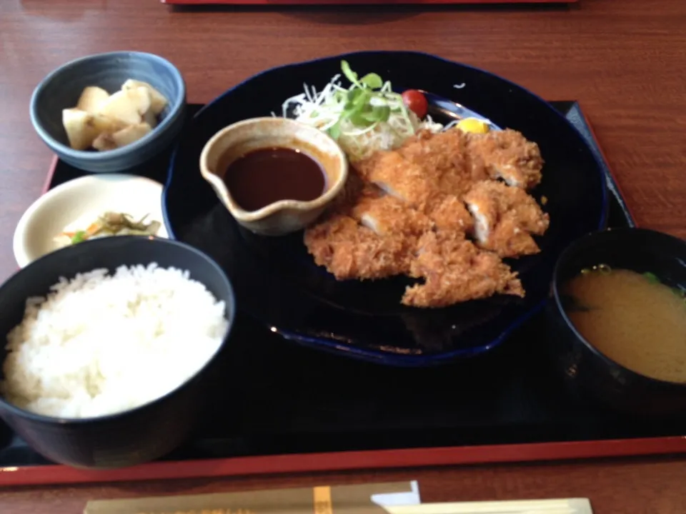 チキンカツ定食|おっちさん