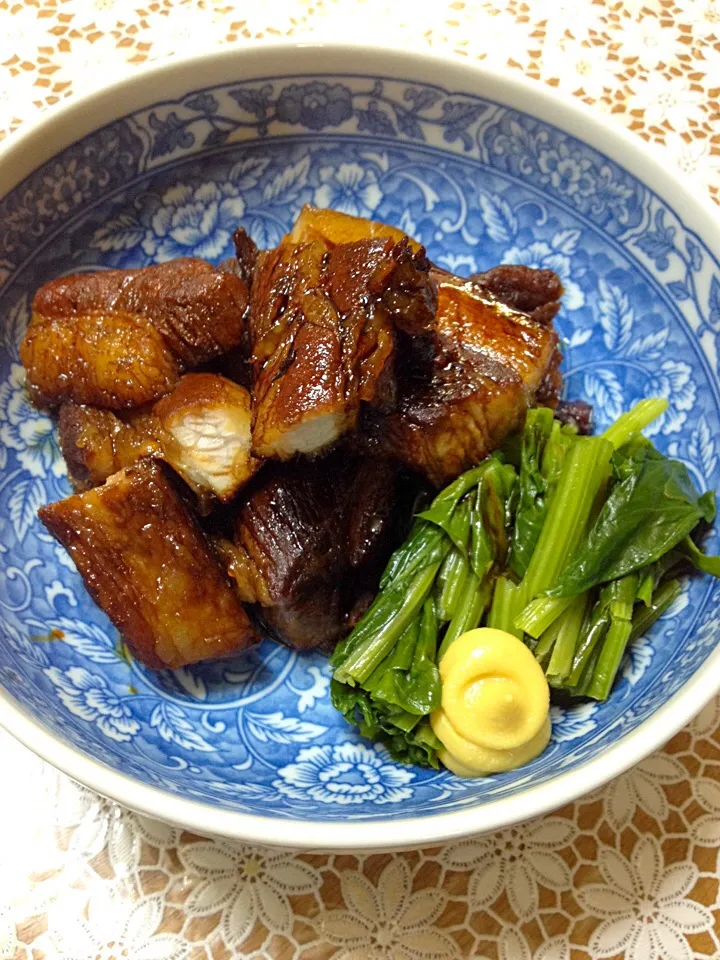 三枚肉の照り煮〜|カフェアジアンさん