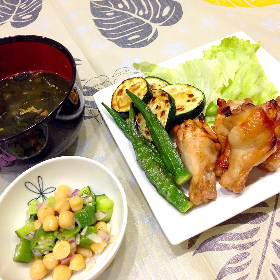 6月11日夕食|こころさん