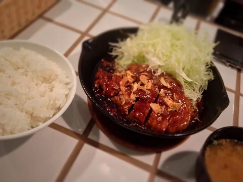 トンテキ定食|さとうさんさん