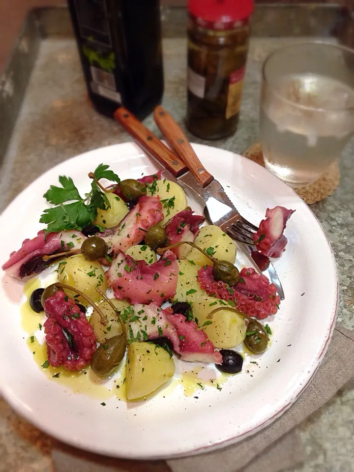 Octopus and potato salad|rick chanさん